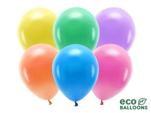 100 Stk. Eco Luftballons pastell standard Ø 26 cm, Helium geeignet - Bild 1 von 2