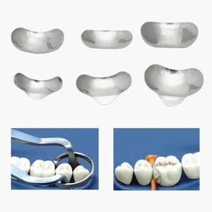 Dental Sectional Contoured Matrices Refill Matrix Metal Bands Large Medium Small - Picture 1 of 12
