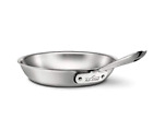 All-Clad D5 Brushed Stainless Steel 5-Ply 10 in Fry pan w/All-clad oven mitts