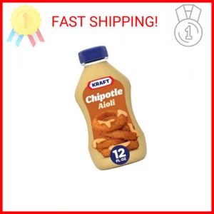 J.L. Kraft Chipotle Aioli with Chipotle Peppers (12 fl oz Squeeze Bottle) - Picture 1 of 2