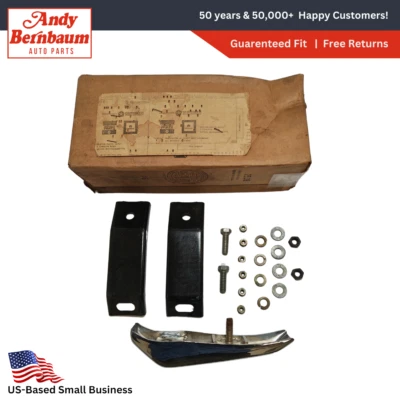 1971 Dodge Monaco Polara Rear Bumper Guard Package 3620336 NOS - Image 1 of 4