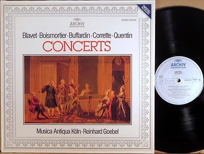 ARCHIV DIGITAL Blavet Boismortier GOEBEL Musica Antiqua Koln CONCERTS 2534 010   - Image 1 of 2
