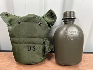 Botella de agua cantimplora verde ejército unicor militar de Estados Unidos - nueva - Imagen 1 de 7