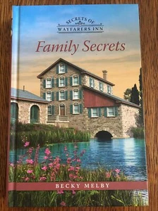 Family Secrets by Becky Melby Secrets of Wayfarers Inn #1 Cozy Mystery Fiction - Foto 1 di 2