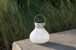 Allsop Solar Glass Tea Lantern - Picture 1 of 4