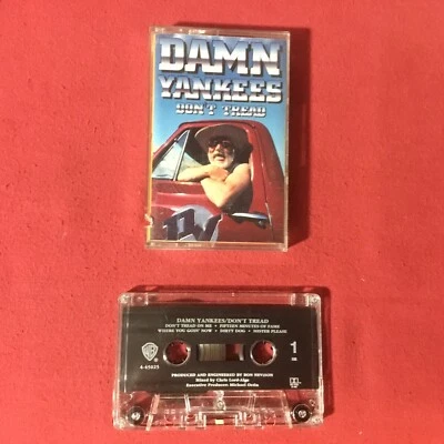 Damn Yankees – Don't Tread   *1992:Warner Bros. Cassette 9 45025-4 (EX) copy - Image 1 of 4
