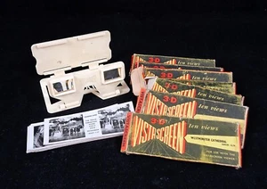 Vintage VistaScreen Viewer With Bundle Of Slides - Picture 1 of 19