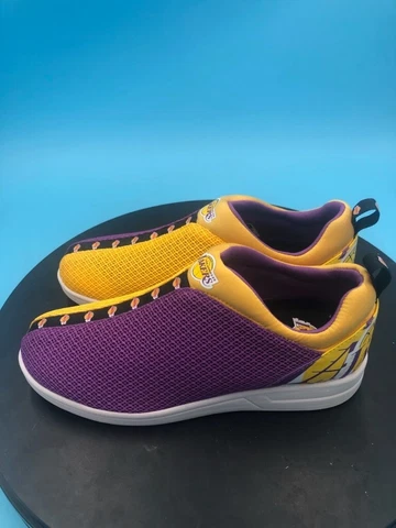 Los Angeles Lakers MENS the street slip on Shoes NBA LAB 122r Purple Cover