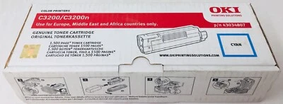 OKI 43034807 Toner Original Cyan For OKI C3200/C3200n (1.500 Pg) - Image 1 of 2