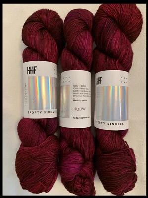 3 nuevas madejas fibras de erizo deportivas individuales hilo merino en regordete Foto 1 de 4