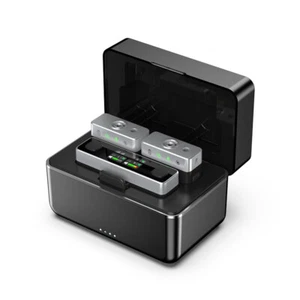 Ulanzi U-Mic Stereo Microphone Wireless Lavalier Microphone System for DSLR - Picture 1 of 6