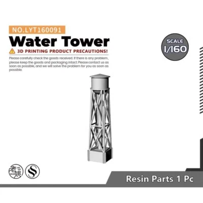 1/160 N Gauge WaterTower Railroads Scenery Miniatures Factory Building - Image 1 of 3