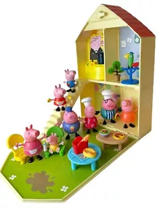 Peppa Pig Big Family Cooking Day: 8 Cooking Theme Outfit Family Figures - Picture 1 of 25