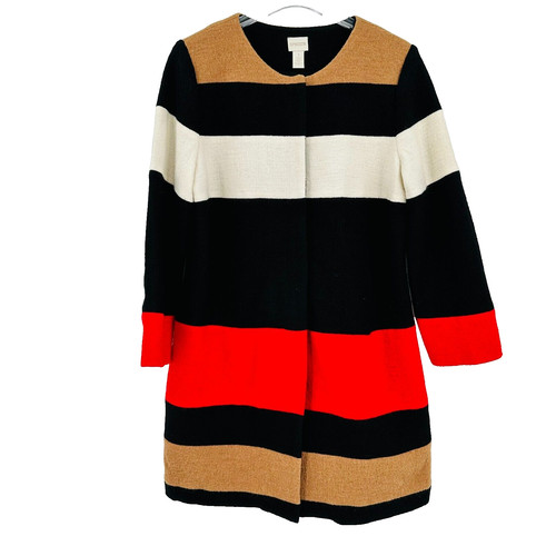 VETEMENTS Giacca cappotto Pea Chico's taglia 1 colore medio con cerniera in lana