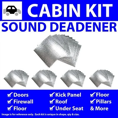 Heat & Sound Deadener Triumph Herald 1959 - 1971 kit de cabina 42207Cm2 Foto 1 de 4