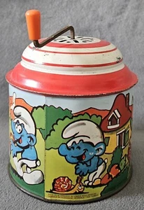 1960's Smurf Music Mill Antique Toy Music Box - Picture 1 of 6