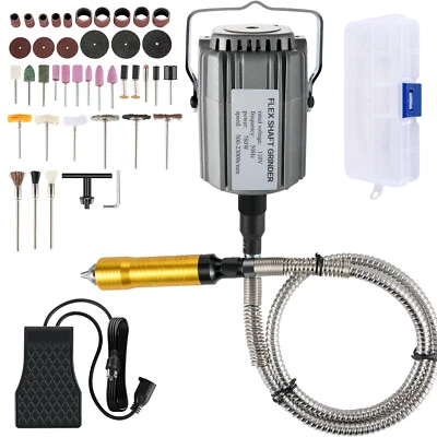 Uimoso 780W Rotary Flex Shaft Grinder Hanging Grinding Carver Electric Tool Kits - Image 1 of 4