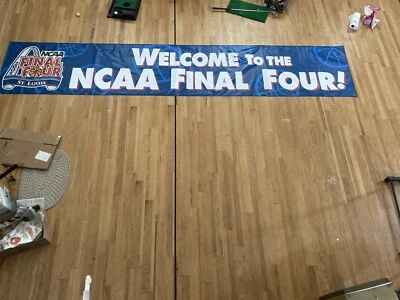 2005 Welcome To NCAA Final 4 St. Louis Vinyl Banner -15ft Long-from Stadium - Image 1 of 4