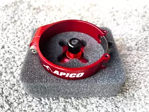 YAMAHA YZ 125 X YZ 250X2016-2024 APICO CONTROLLO LANCIO DISPOSITIVO FORO ROSSO - Foto 1 di 2
