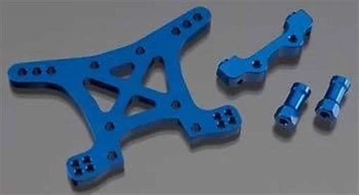 Traxxas Slash 4x4 Blue Aluminum Front Shock Tower - Image 1 of 1