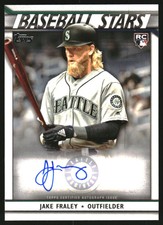 2020 Topps Baseball Stars Autographs #BSAJFR Jake Fraley Auto 