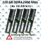 128 Gb (4X 32 Gb) Rdimm Ecc Reg Ddr4-2400 Hpe Cloudline Cl5800 Gen9 G9 Ram