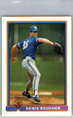 1991 BOWMAN DENIS BOUCHER RC TORONTO BLUE JAYS #29 - Image 1 of 2