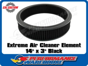 Extreme Air Cleaner Element 14" x 3", Black Filter, Performance - Picture 1 of 3