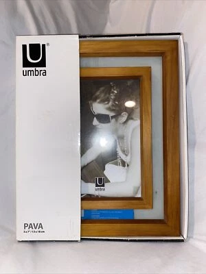 Umbra Wood 5x7 Picture Frame - Image 1 of 4