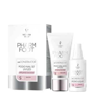 Pharm Foot reCONSTRUCTOR Podo Nail Set Kit UV/LED Professional Use Victoria Vynn
