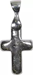 1/2 oz .999 handgegossenes Silberkreuz mit Kaution - Bild 1 von 4