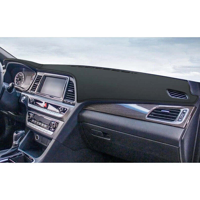 For Hyundai Sonata 15-19 leather Non-slip Dash Board Cover Mat Dashboard Carpet - Image 1 of 4