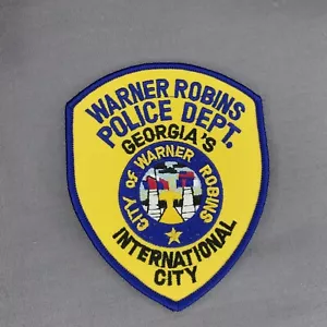 Georgia GA Warner Robins Police Department 4.5" Shoulder Patch - Picture 1 of 2