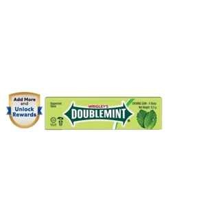 MINTS Chewing WRIGLEY'S Doublemint Gum Pappermint Gums Breath x2 BOX - Picture 1 of 6