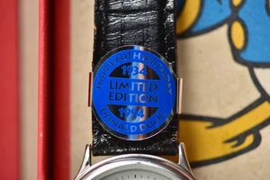 Orologio al quarzo Paperino Ingersoll 60° anniversario edizione limitata 5000 scatola - Foto 1 di 6