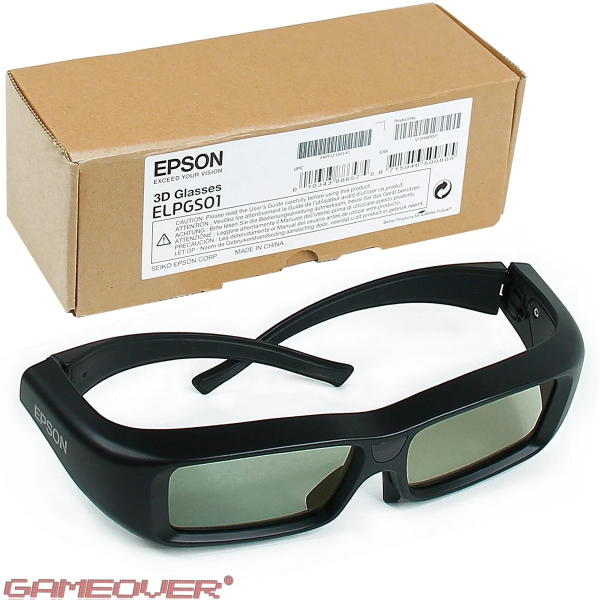 【新品・未使用】EPSON 3Dメガネ ELPGS01（10個セット） Epson 3D TV Glasses & Accessories for sale - eBay