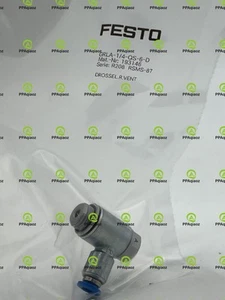 1 PCS NEW IN BOX FESTO one-way throttle valve GRLA-1/4-QS-6-D 193146 #P - Picture 1 of 5