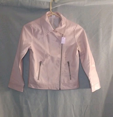 Maurice’s Evsie Girls NWT Pink lined Jacket Sz XL ( Faux Leather) - Image 1 of 4