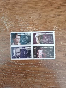 2005 Scott #3906 - 3909 37¢, AMERICAN SCIENTISTS MNH Block of 4 - Picture 1 of 1