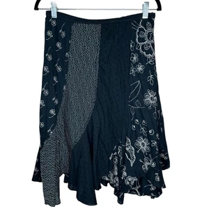 Pañuelo para mujer Bila dobladillo falda talla mediana boho hada grunge festival algodón - Imagen 1 de 6