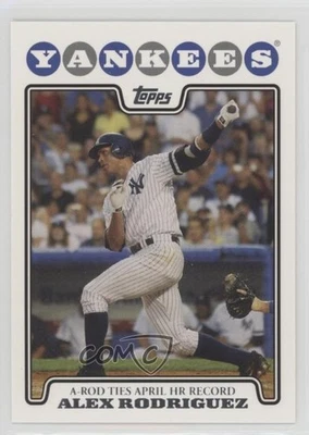 2008 Topps Limited Edition Team New York Yankees Team Set Alex Rodriguez #16 - Image 1 of 2