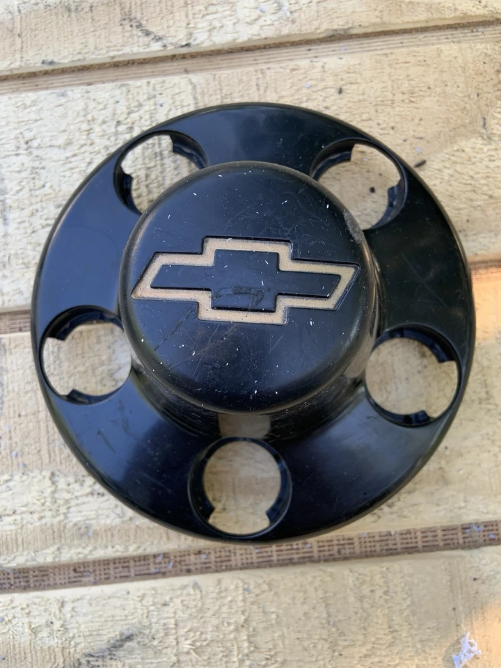 Cubierta central de llanta negra para Chevrolet S10 Blazer 1997-2004 97-04 Foto 1 de 4