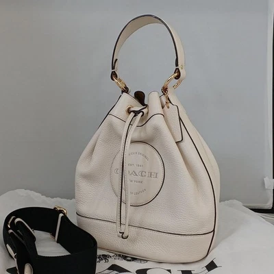 Y1119 COACH C4100 White 2Way Bag - Image 1 of 4
