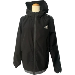 Adidas 3 Streifen Windbreaker Jacke schwarz - Bild 1 von 3