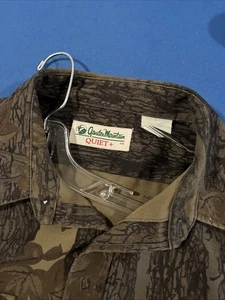 VTG Gander Mountain Camo Shirt Mens XXL Tall TREBARK Quiet + Hunt Casual - Picture 1 of 10