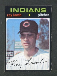 Ray Lamb Cleveland Indian 1971 Topps MLB Baseball Card #727 High # Number Series - Picture 1 of 2
