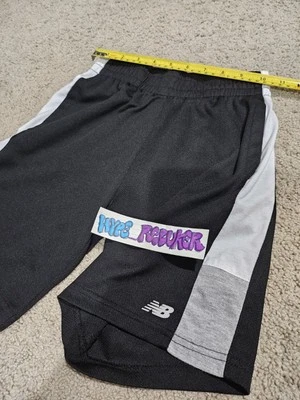 New Balance Boys Shorts Size 10 Black - Image 1 of 4
