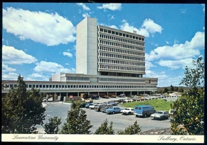 LAURENTIAN UNIVERSITY - SUDBURY, ONT POSTCARD - Picture 1 of 1