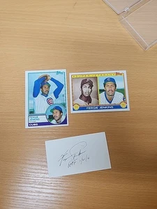 (2) Fergie Jenkins signierte Karte - Bild 1 von 5