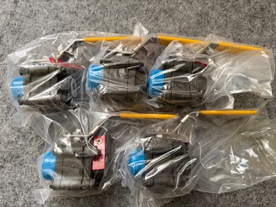 (5) Warren Industrial Ball Valve 1/2 Inch Black 356FRG WCB Carbon Steel 2000 WOG - Image 1 of 4